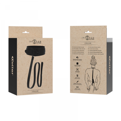 Zgarda Intense Fetish Vegan Leather Collar [4]