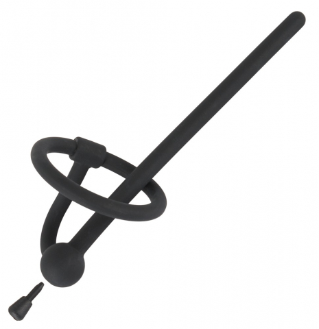 Stimulator Dilatator Uretra Penis Plug Piss Play With Glans Ring & Stopper Ø 35mm - Hollow [2]