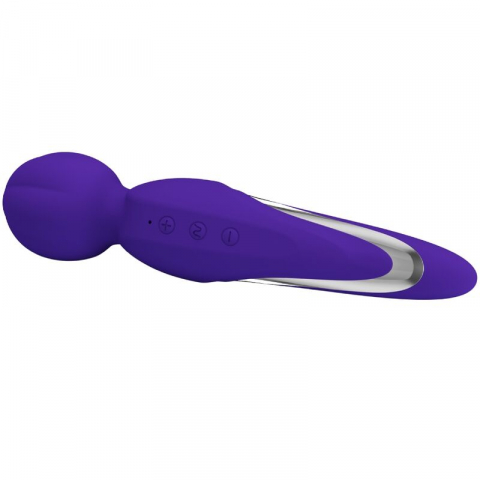 Vibrator Stimulator Clitoris Pretty Love Walter Vibrator Wand Purple [2]