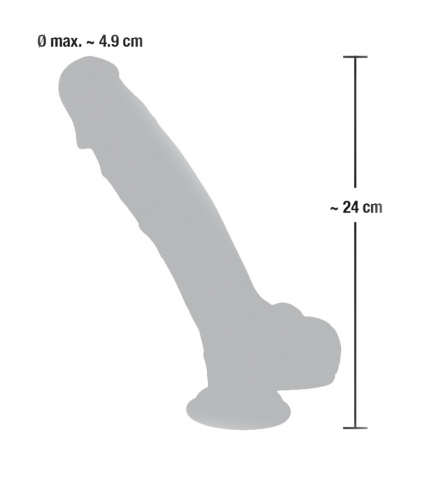 Dildo Medical Silicone 24 cm [5]