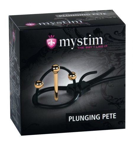 Stimulator Dilatator Uretra Barbati My Stim Plunging Pete [1]
