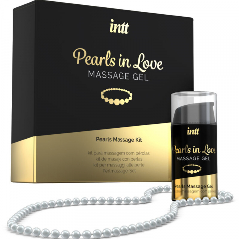Ulei Masaj Erotic - Set Masaj Erotic Intt Massage & Oral Sex Pearls In Love With Pearl Necklace And Silicone Gel