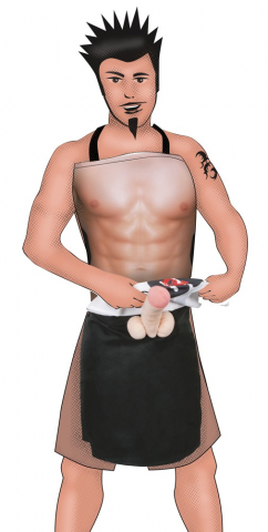 Cadouri Traznite - Sort Bucatarie Halat Cadou Apron CHEFCOCK