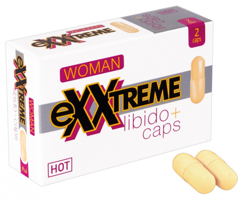Stimulente Afrodiziace - Supliment Afrodiziac Femei Muira Puama HOT eXXtreme Libido Caps Women 2 capsule