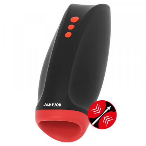 Jucarii Sexuale - Masturbator Jamyjob Novax masturbator with vibration and compression
