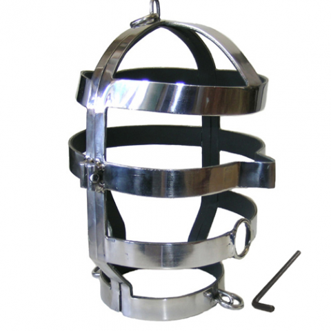 Masca Sex - Masca Metalhard Mask With Steel Collar