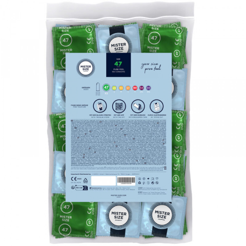 Prezervative Mister Size Condom Size XS 47 mm 100 buc [1]