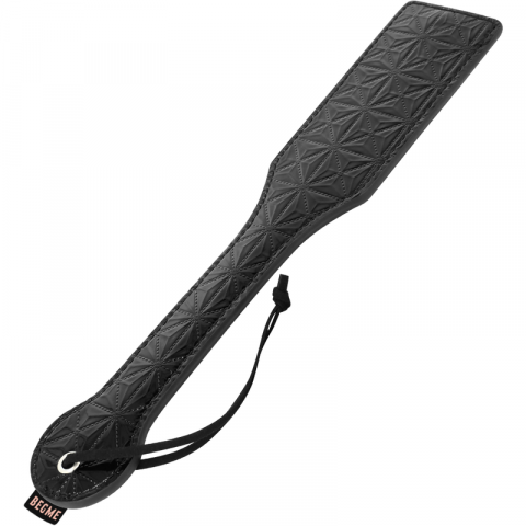 Paleta Spanking Begme Black Edition Vegan Leather Paddle [1]