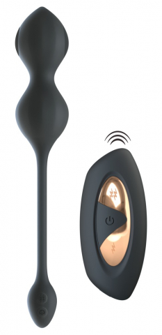 Bile Vaginale Kegel - Bile Vaginale Kegel Femei Intarire Muschi Pelvini XouXou RC Vibrating E-Stim Love Balls