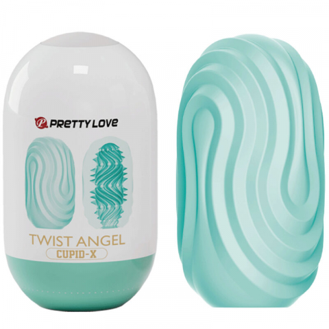 Masturbator Penis Ou Pretty Love Twist Angel Cupid Masturbator Egg [1]
