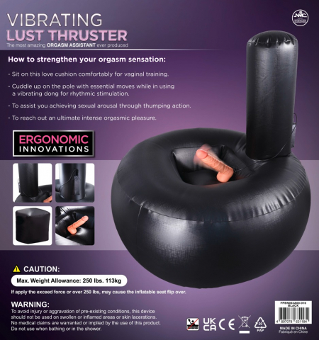 Perna Gonflabila Vibrator NMC Vibrating Lust Thruster [9]