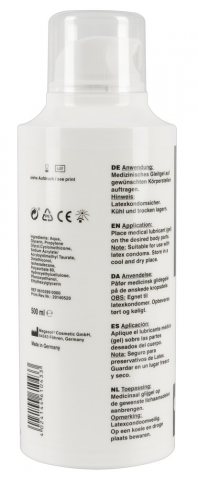 Lubrifiant Gel Vegan Baza Apa Fisting Vaginal Anal 200/500 ml [3]