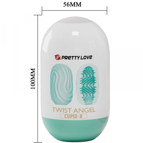 Masturbator Penis Ou Pretty Love Twist Angel Cupid Masturbator Egg [3]