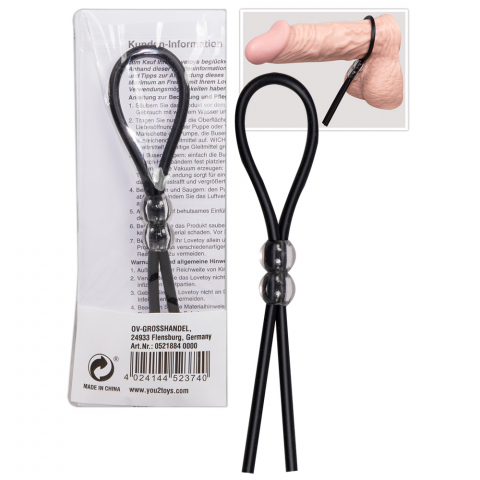 Jucarii Sexuale - Inel Vibrator Penis Testicule Barbati You2Toys Silicone Ring