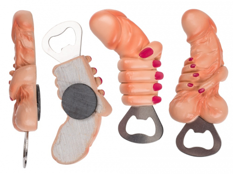 Cadouri Traznite - Desfacator Capac Sticla Magnet Frigider Penis