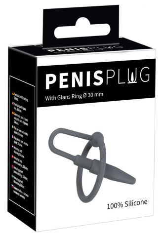 Stimulator Dilatator Uretra Barbati Penis Plug With Glans Ring [5]