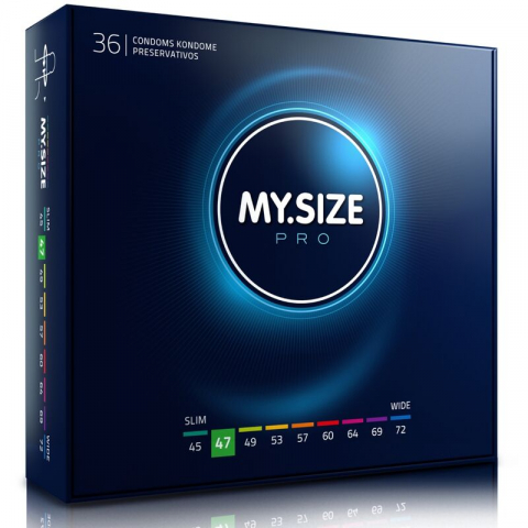 Prezervative - Prezervative My Size Pro Condoms 47 mm 36 buc