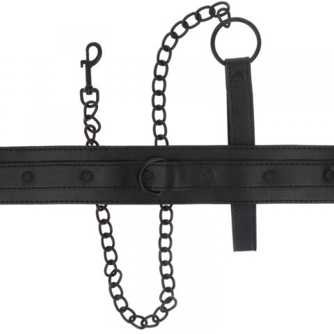 Zgarda Intense Fetish Vegan Leather Collar [2]