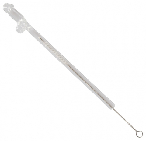 Set Paie Bautura Penis Glass Drinking Straw Willy 4 buc [5]