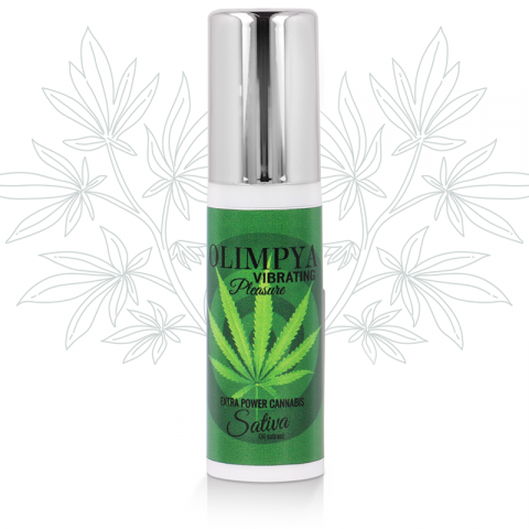 Vibrator Lichid Olimpya Vibrating Pleasure Extra Sativa Cannabis [1]