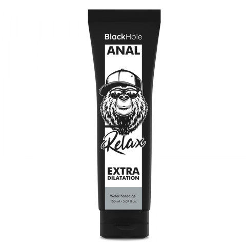 Lubrifianti - Lubrifiant Anal Black Hole Water Base Gel Anal Dilation 150 ml