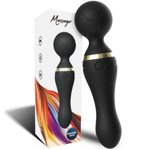 Vibrator Clitoris - Vibrator Negru Femei ARMONY Freeza massager & vibrator super flexible head black