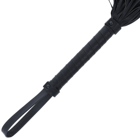 Bici Darkness Black Bondage Whip 42cm Leather [1]