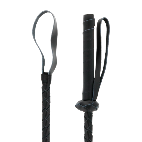 Bici Darkness leather fetish bdsm whip 60cm [1]