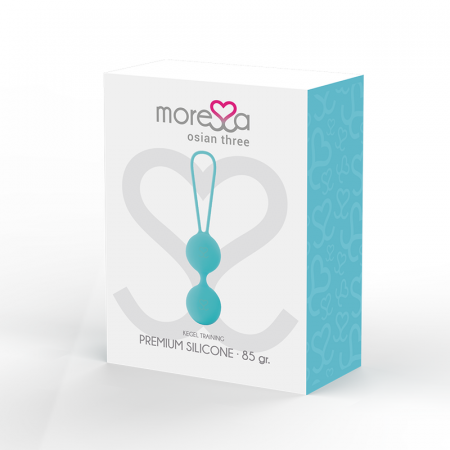 Bila Kegel Moressa Osian Three Premium Silicone Turquoise 85g [1]