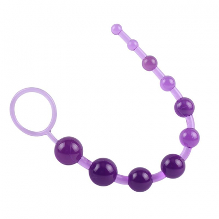 Jucarii sex anal - Bile Anale Chisa Novelties Thai Balls Sassy Purple 30 cm