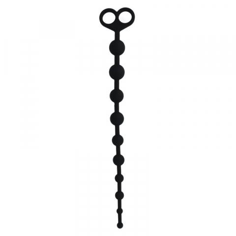 Bile Anale Intense Jaiden anal beads black [3]