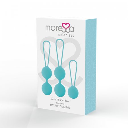Bile Kegel Moressa Osian Set Premium Silicone Turquoise [1]