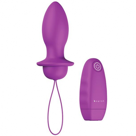 Jucarii Sexuale - Vibrator Anal B Swish Bfilled Classic Vibrating Plug Orchid
