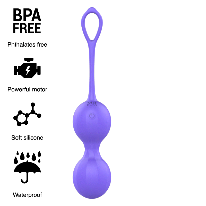 Bile Vaginale Kegel - Bile Kegel Mr Boss Dumas Vibrating Kegel Beads Remote Control