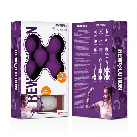 Bile Vaginale Rewolution Rewobeads vibrating balls remote control [4]