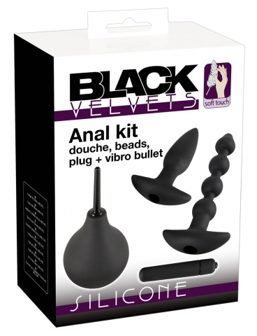 Set Anal Black Velvets Anal Kit [6]