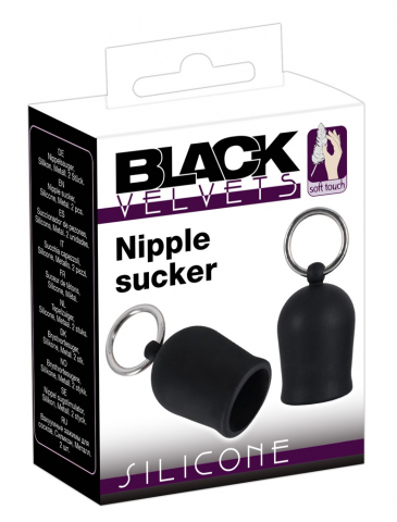 Jucarii Sexuale - Cupe Aspiratie Sfarcuri Black Velvets Nipple sucker