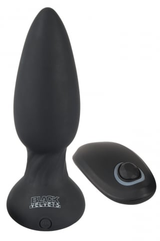 Plug Anal Black Velvets Remote controlled rotating & vibrating plug [4]