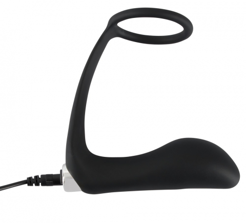 Inel Penian Plug Vibro Black Velvets Vibrating Ring & Plug [6]