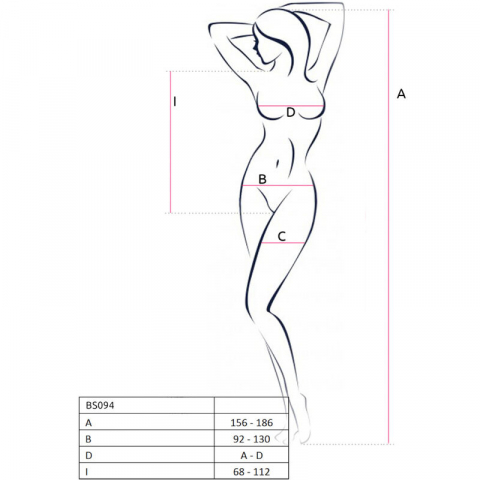 Body Passion BS094 Black Bodystocking [1]