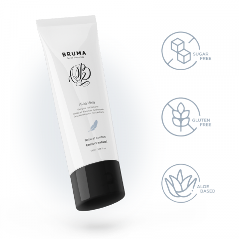 Lubrifiant Baza Apa Bruma - aloe vera sliding gel natural confort 100 ml [2]