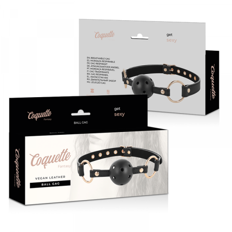 Calus Coquette Chic Desire Fantasy Breathable Vegan Leather Gag [4]