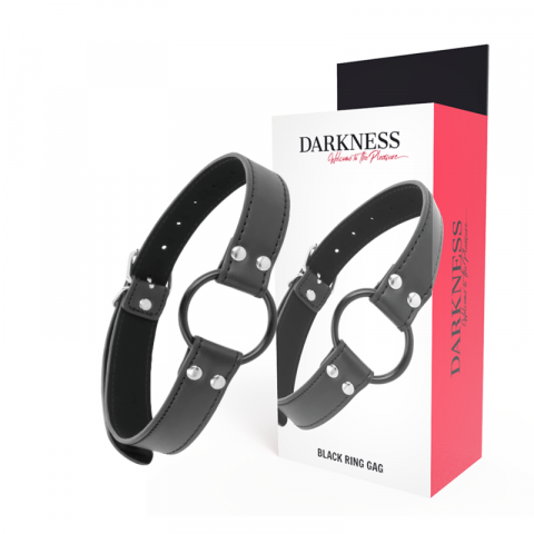 Bondage BDSM - Calus Darkness Gag With Ring Diameter 3.6 Cm