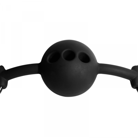 Calus Minge Fetish Submissive Bondage Breathable silicone ball gag [4]