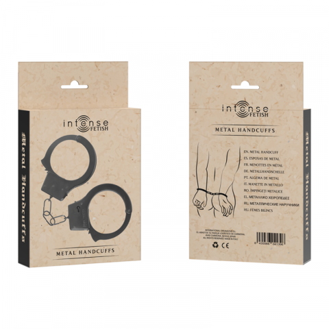 Catuse Intense Fetish Metal Handcuffs [2]