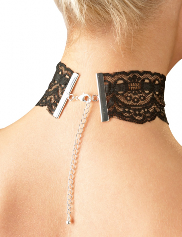 Choker Dantela Neagra Cottelli ACCESSOIRES [3]