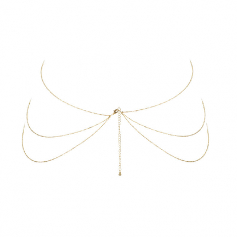 Colier Bijoux Magnifique 8 Body Chain Gold [3]