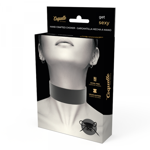 Colier Coquette Chic Desire Vegan Leather Choker [5]