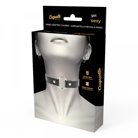 Colier Coquette Chic Desire Vegan Leather Necklace Woman Accessory [4]