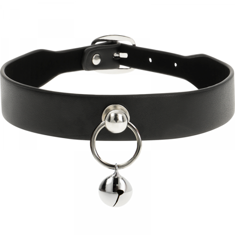Colier Coquette Chic Desire Vegan Leather Necklace Woman Accessory Rattle/hoop [3]